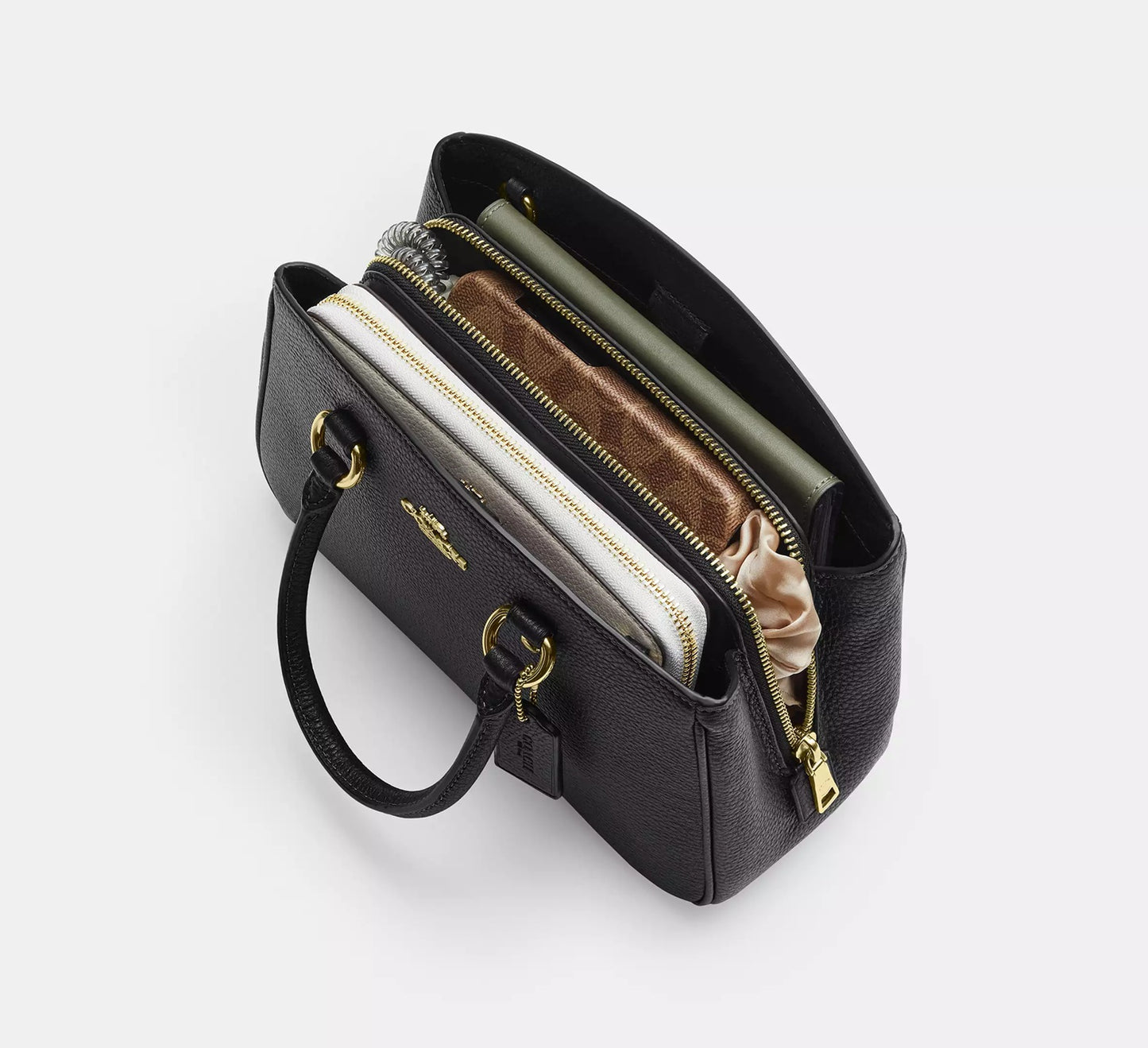 Savannah Small Carryall Bag Black Coach