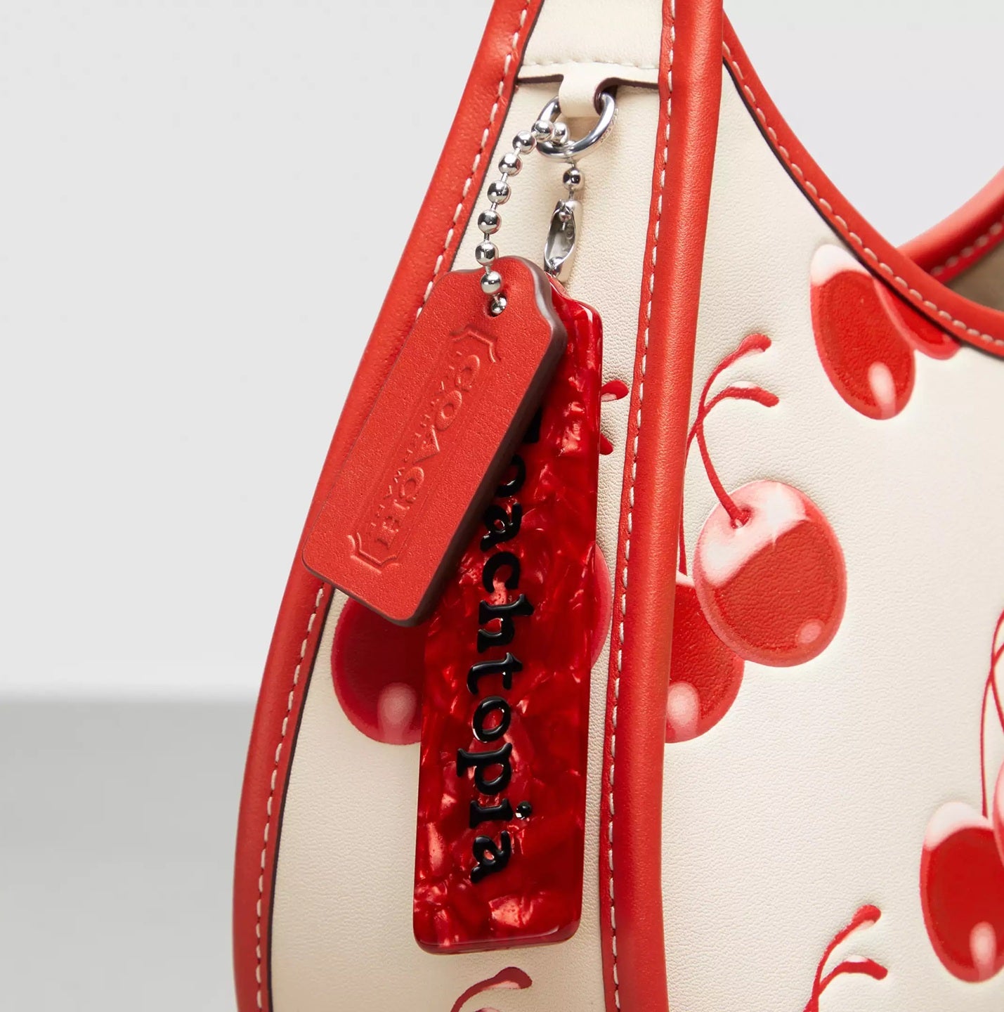 Ergo Bag In Coachtopia Leather With Cherry Print Coach