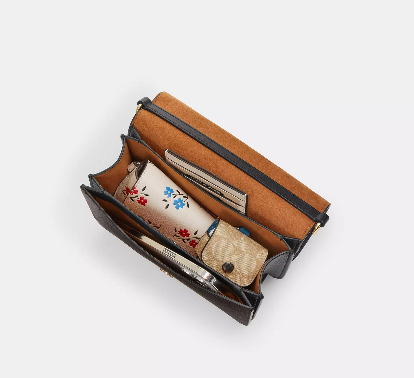 Quinn Bag With Quilting Black Coach