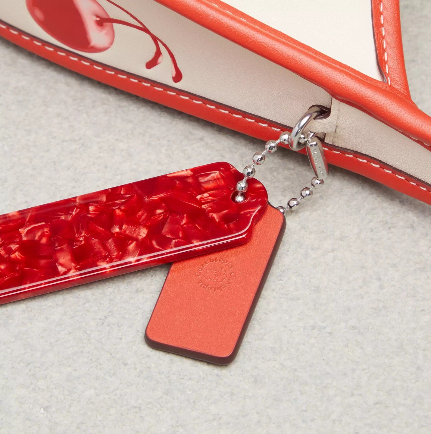 Ergo Bag In Coachtopia Leather With Cherry Print Coach