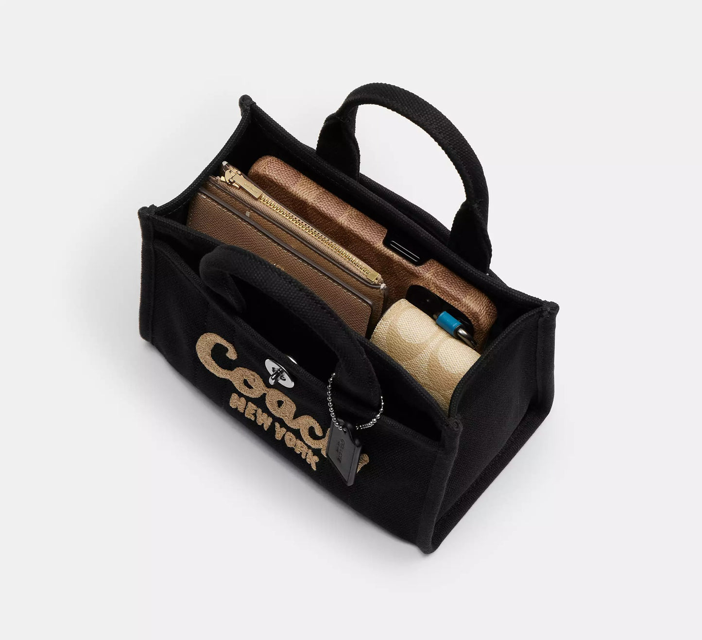 Cargo Tote Bag 20 Black Coach