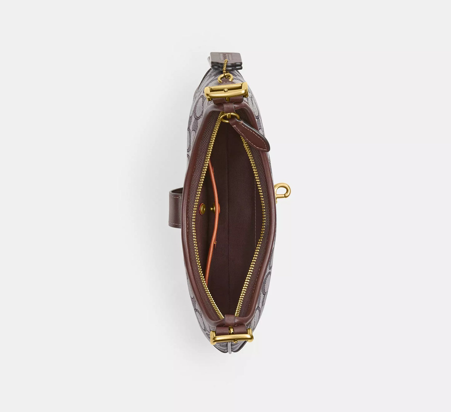 Hamptons Hobo Bag In Signature Jacquard Oak Maple Coach