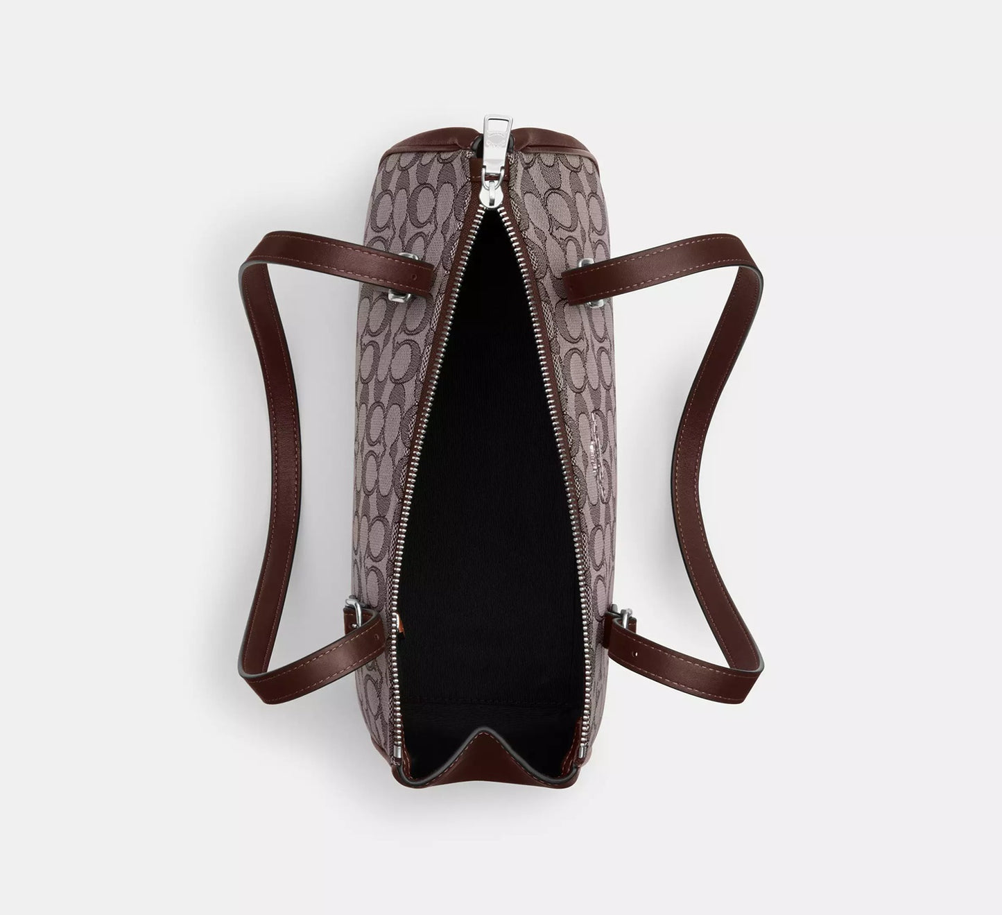 Asher Shoulder Bag In Signature Jacquard Oak Maple Coach