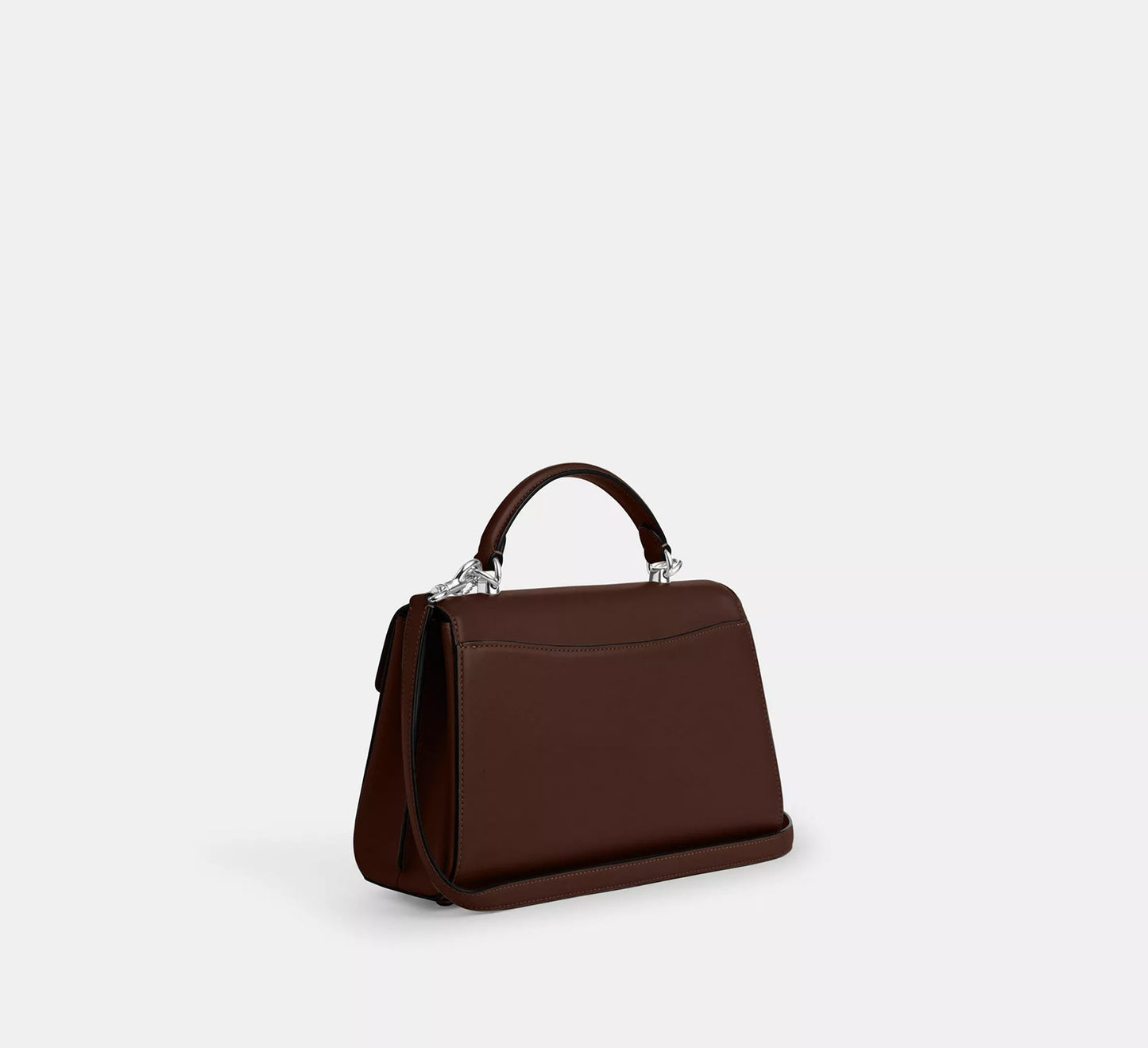 Eliza Top Handle Bag Maple Coach