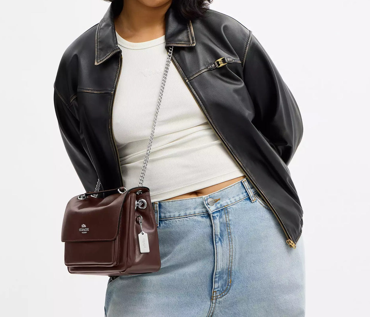 Elodie Crossbody Bag Espresso Coach