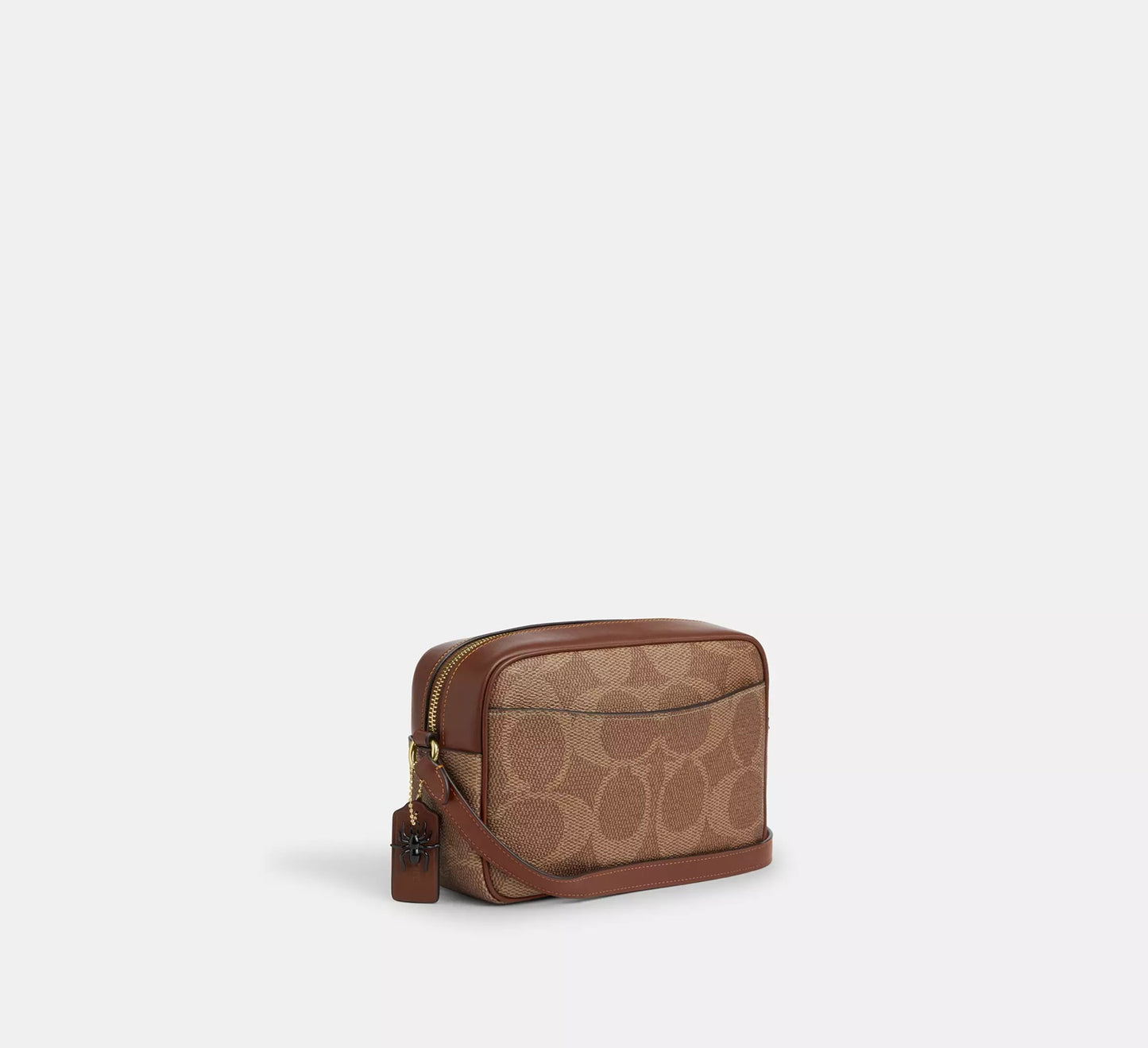 Jamie Camera Bag In Signature Canvas With Halloween Print Tan Coach