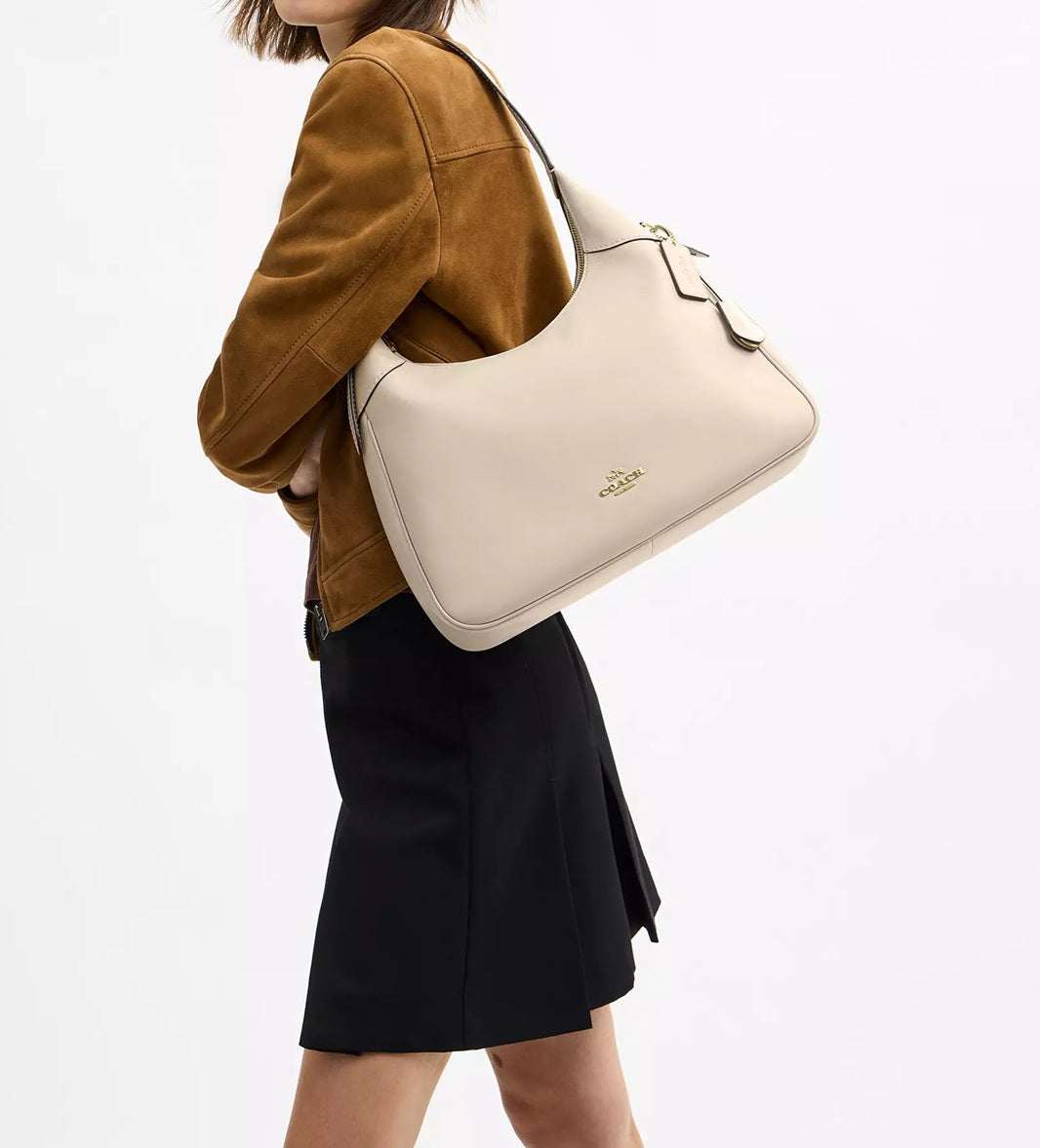 Ella Shoulder Bag Oat Coach