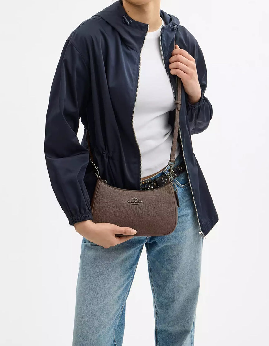 Teri Shoulder Bag Dark Stone Coach