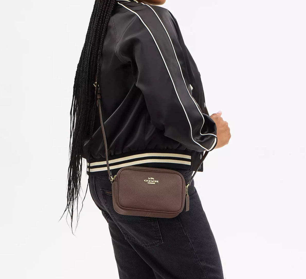 Mini Jamie Camera Bag Dark Stone Coach