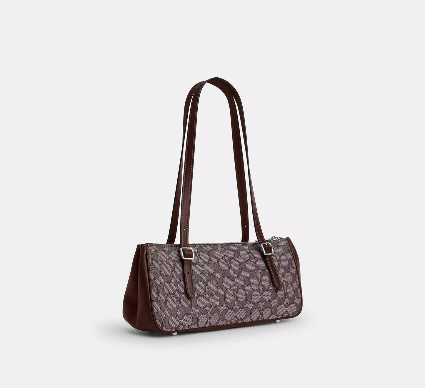 Asher Shoulder Bag In Signature Jacquard Oak Maple Coach
