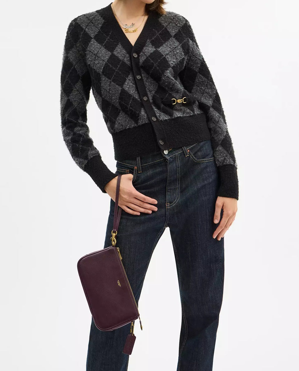 Plaza Bag Black Currant Coach