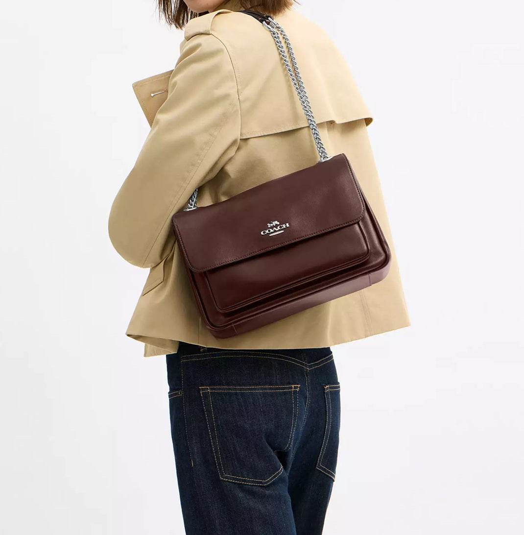 Elodie Crossbody Bag Espresso Coach