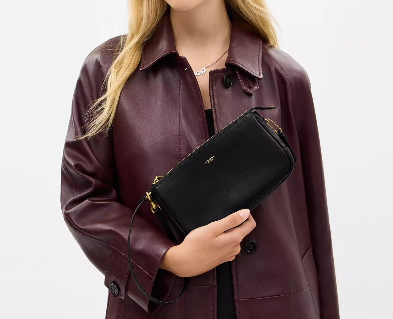 Plaza Bag Black Coach