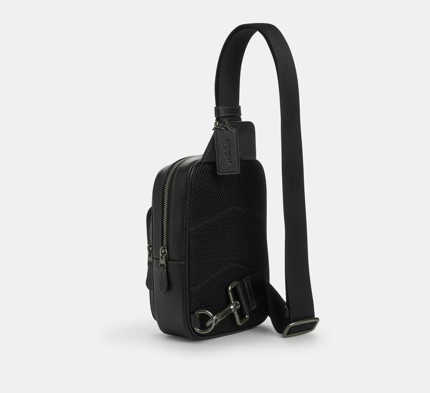 Racer Sling Pack With Varsity Motif Bag Black Chalk Coach