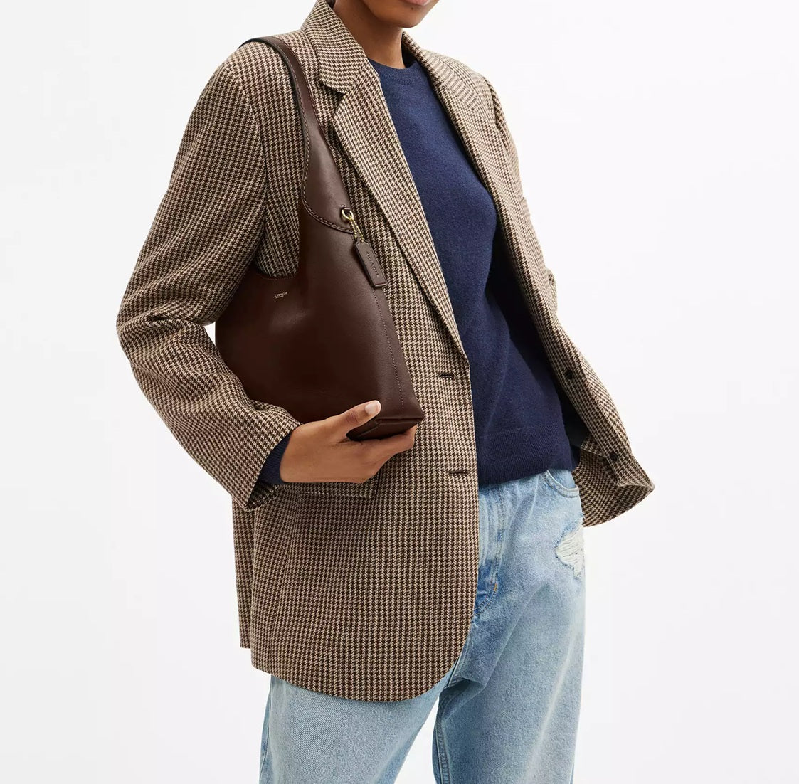 Brooklyn Shoulder Bag 28 Maple Coach