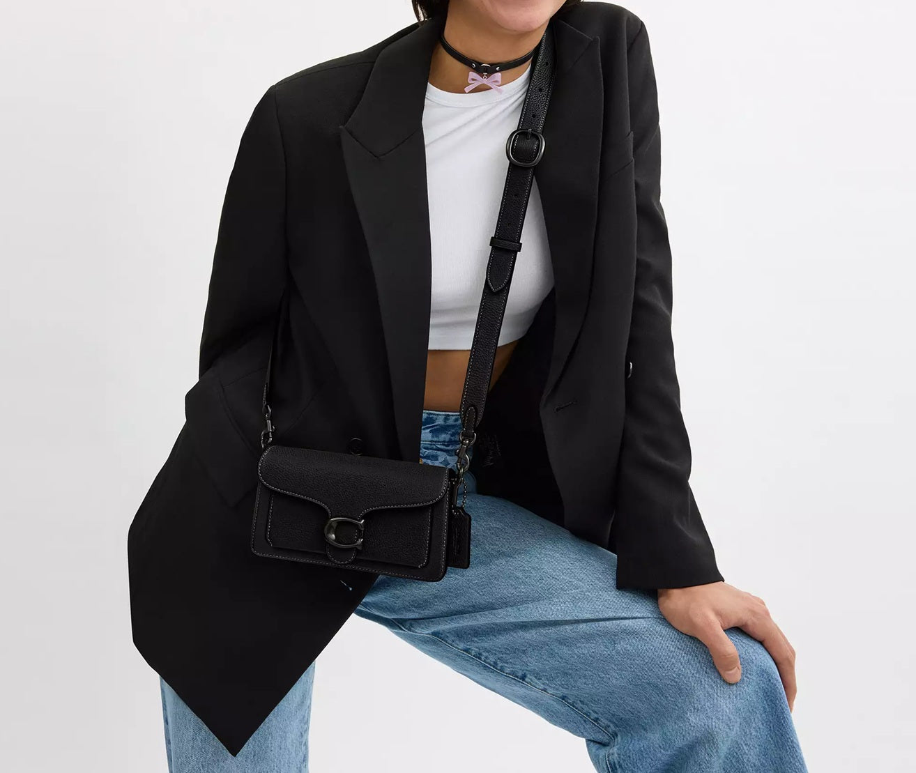 Tabby Shoulder Bag 20 Black Coach