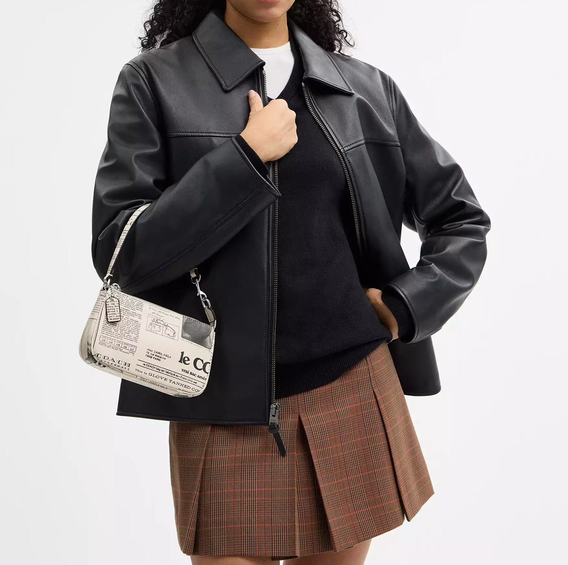 Nolita 19 With Newspaper Print Chalk Multi Coach