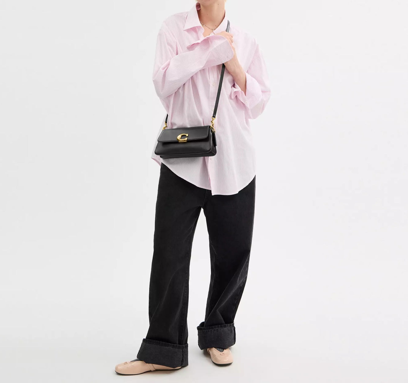 Jet Shoulder Bag Black Coach