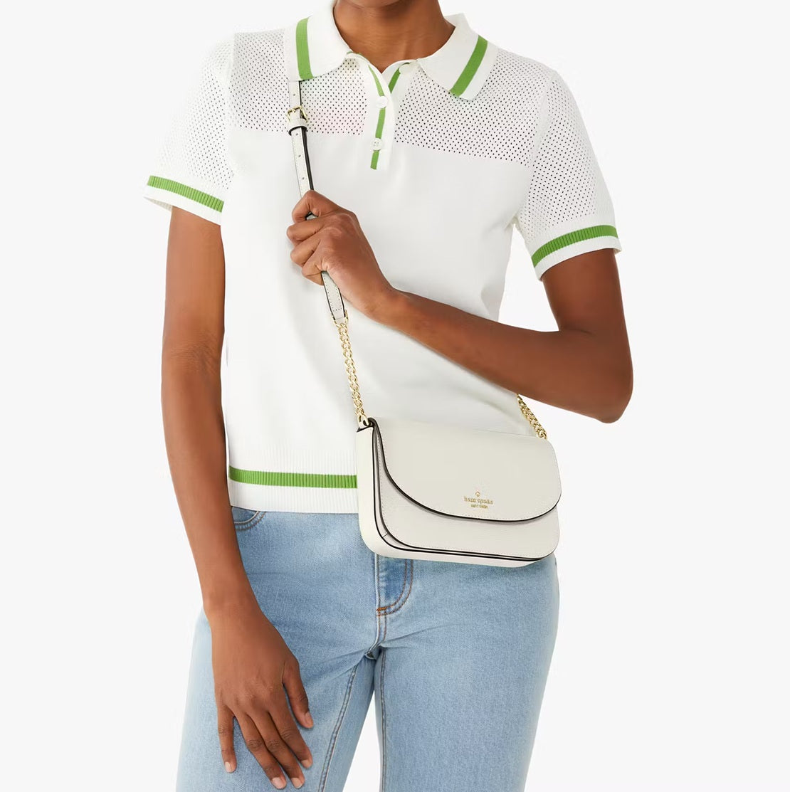 Kristi Crossbody Bag Meringue Kate Spade