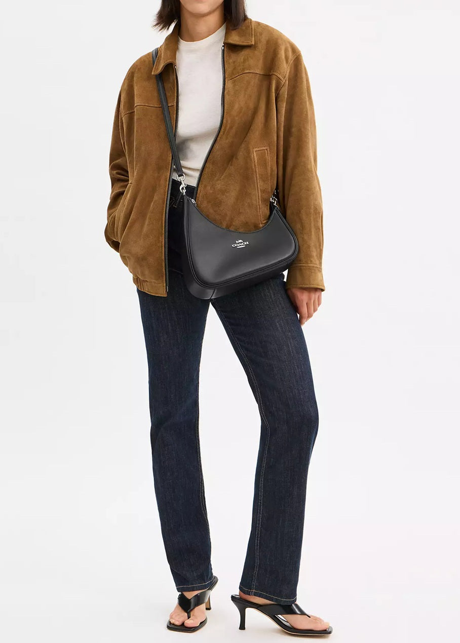 Twisted Teri Shoulder Bag Black Coach