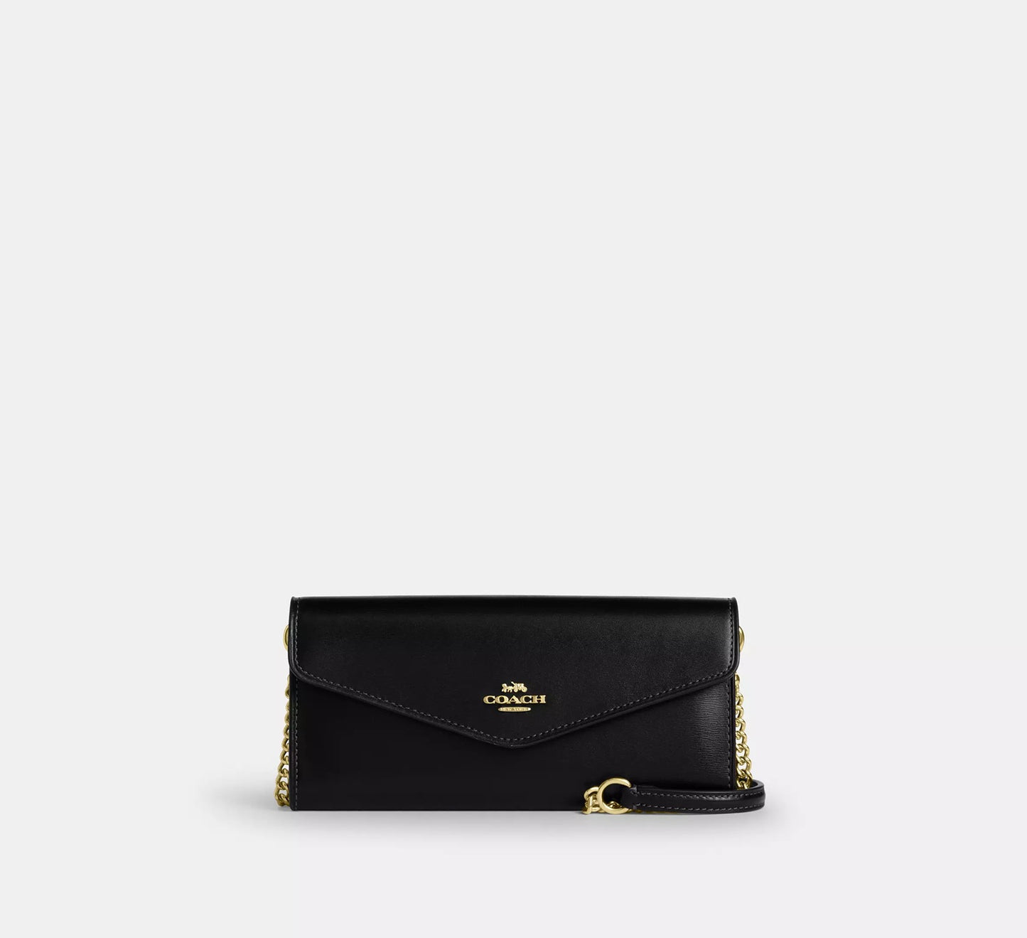 Klare Wallet With Chain Black Coach