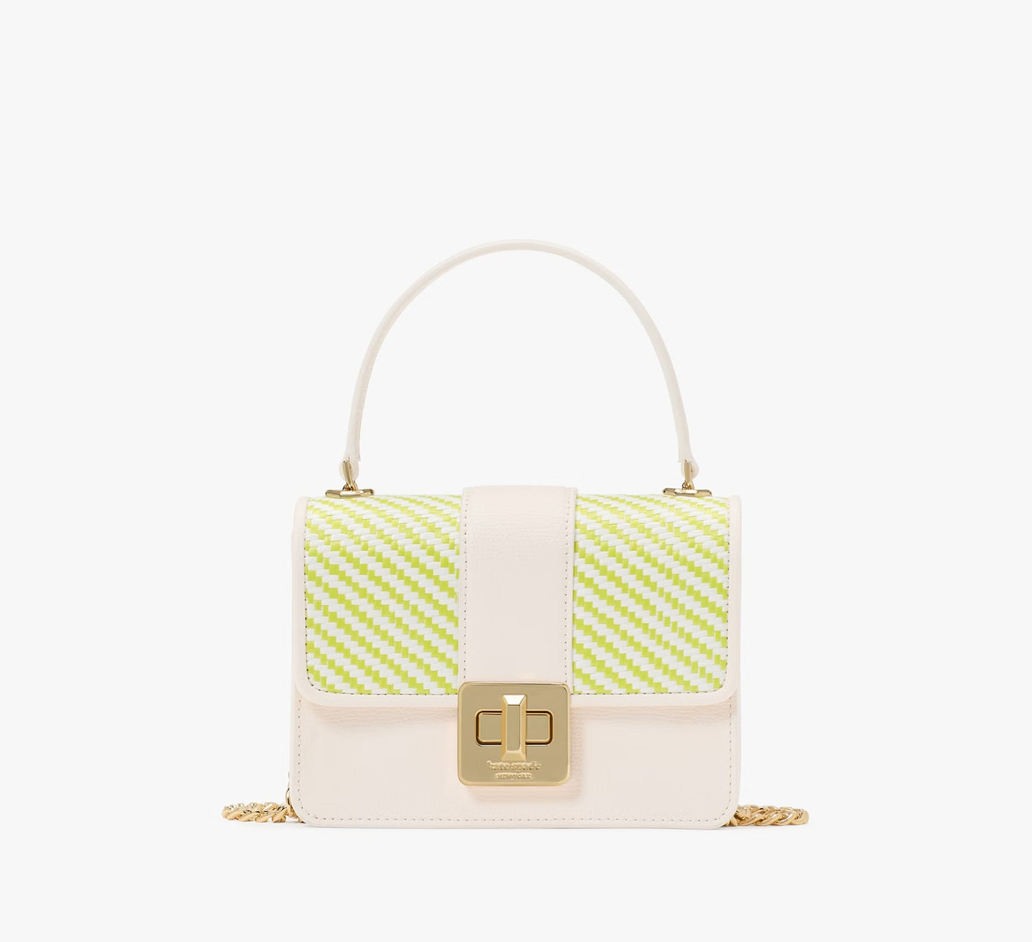 Phoebe Turnlock Mini Flap Crossbody Lime Slushy Multi Kate Spade