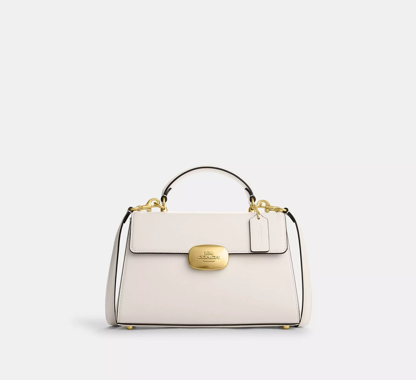 Eliza Top Handle Bag Chalk Coach