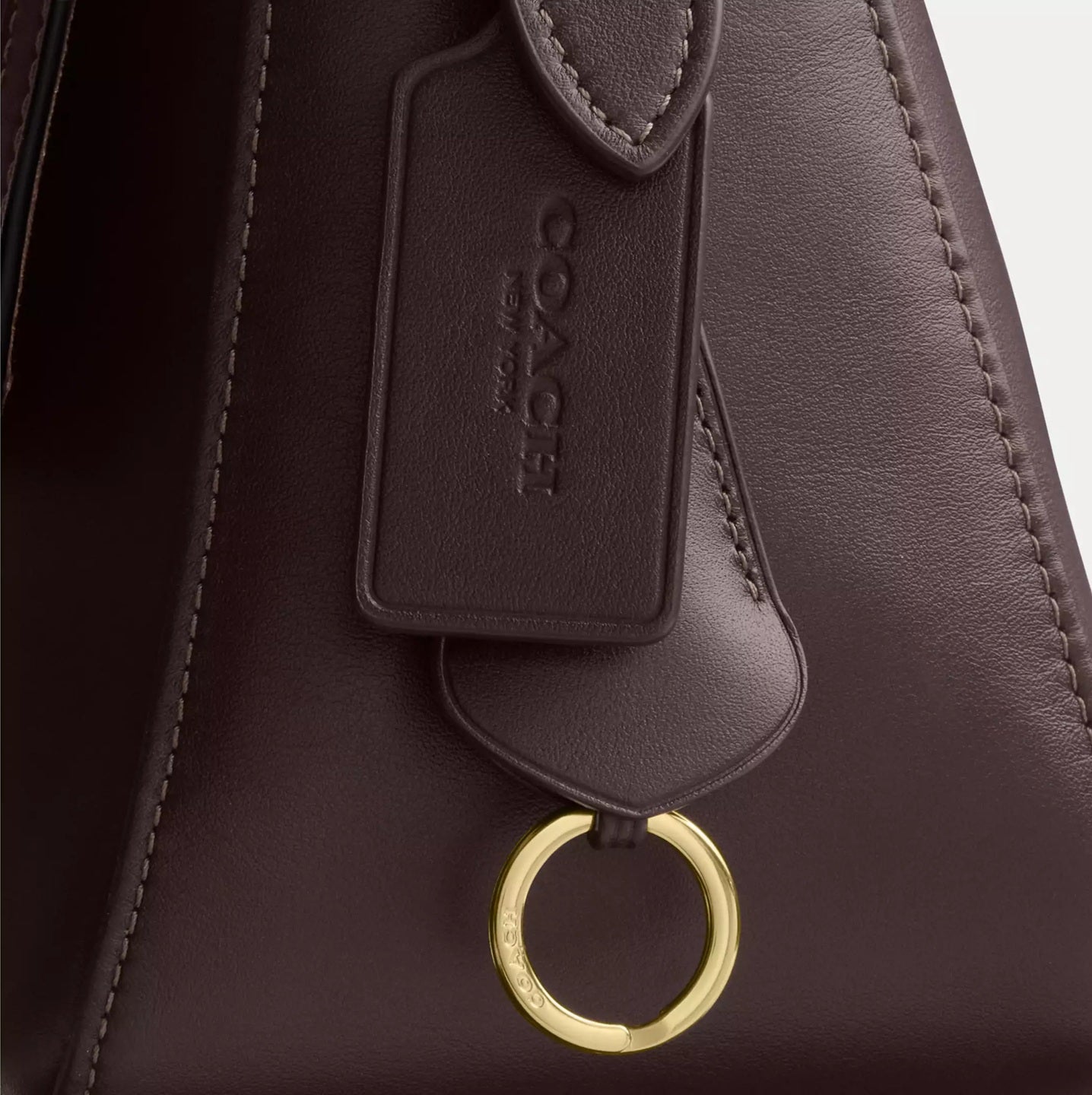 Etta Flap Bag Espresso Coach