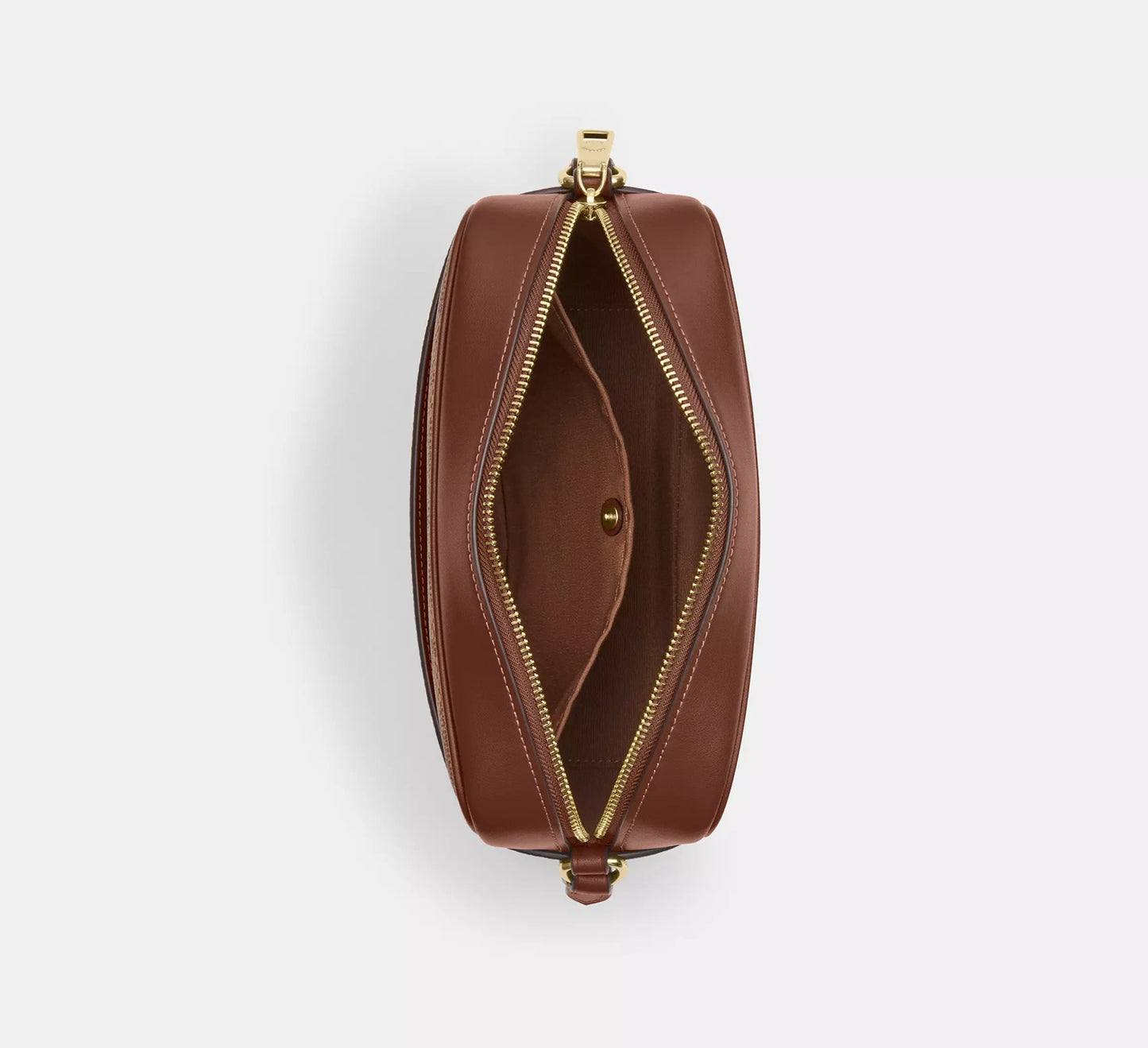 Jamie Camera Bag In Signature Canvas With Halloween Print Tan Coach