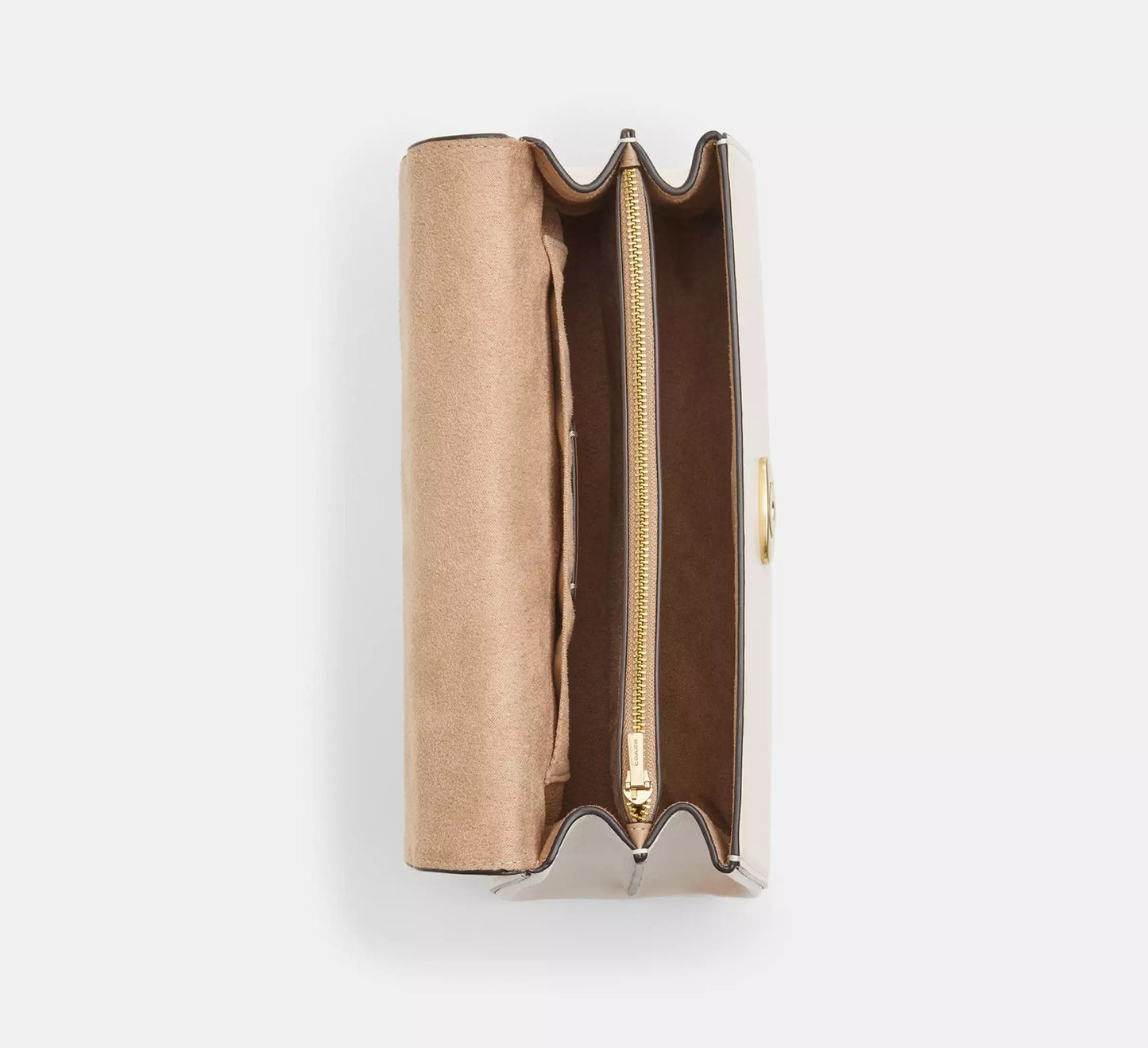 Eliza Top Handle Bag Chalk Coach
