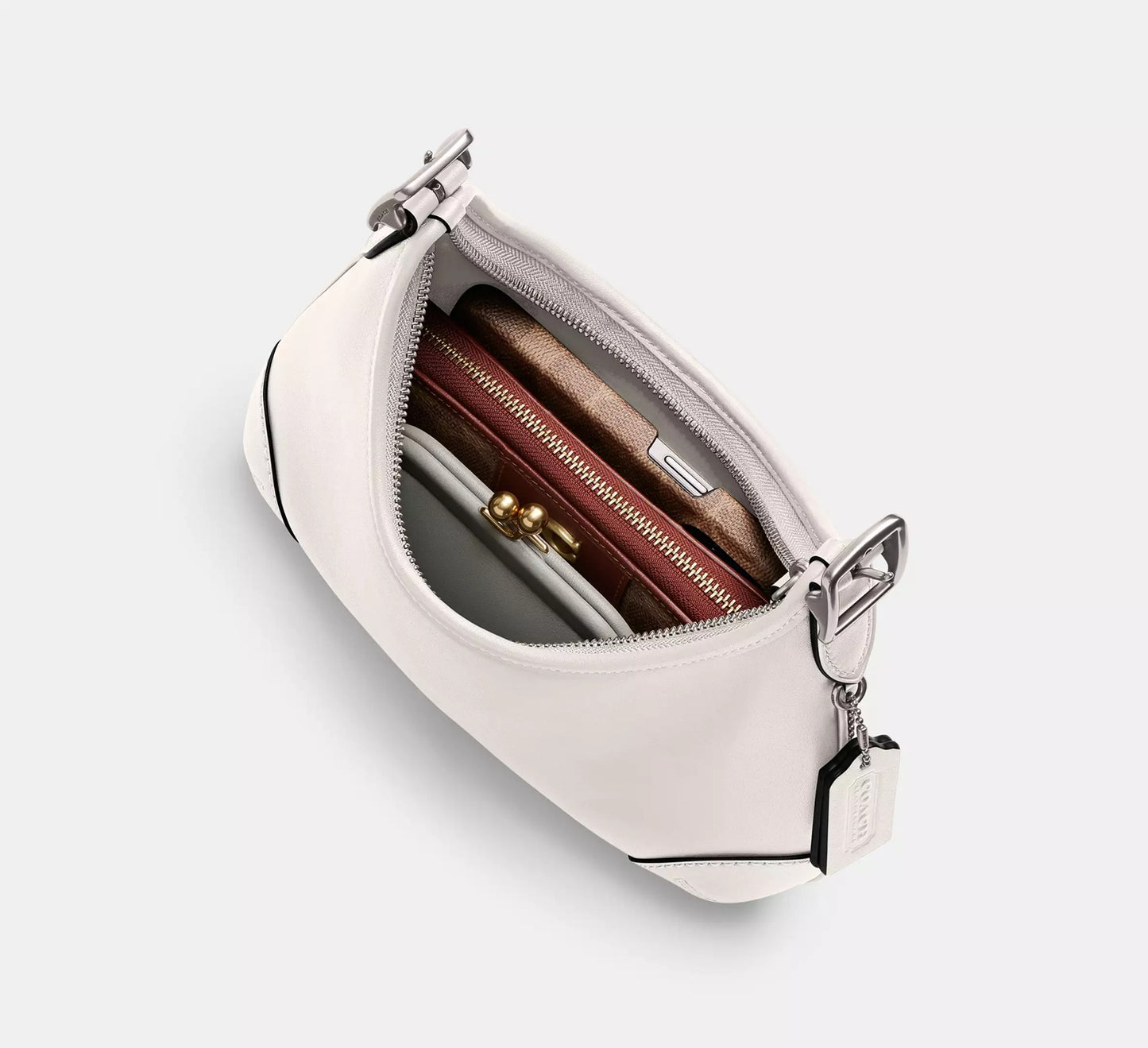 Hamptons Hobo Bag Chalk Coach