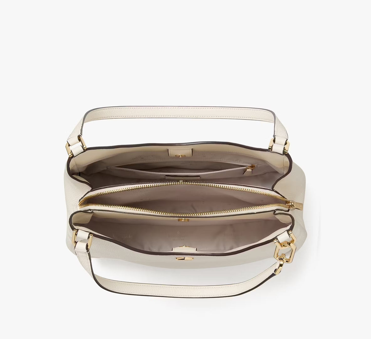 Kayla Large Triple Compartment Shoulder Bag Meringue Kate Spade