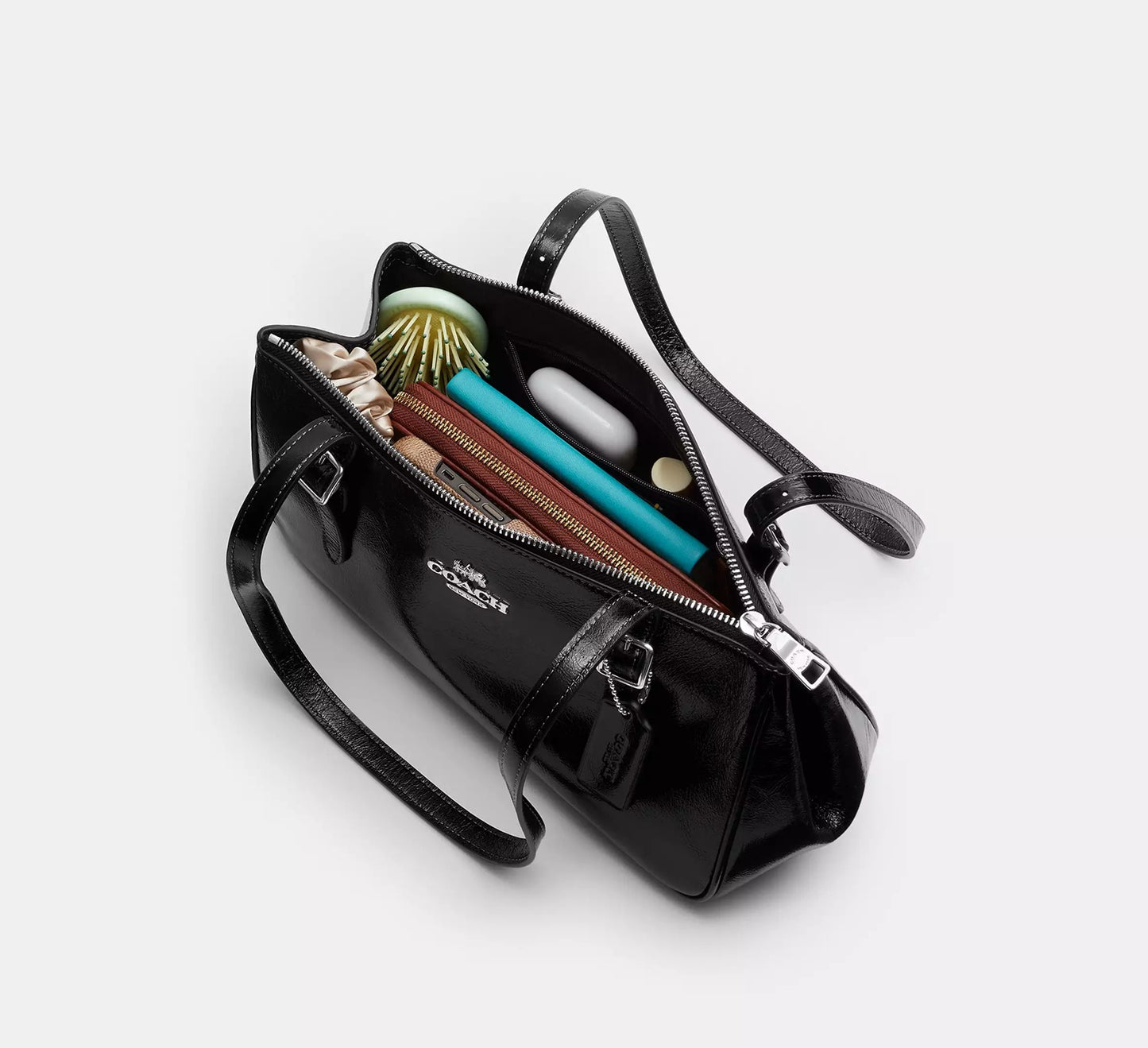Asher Shoulder Bag Black Coach