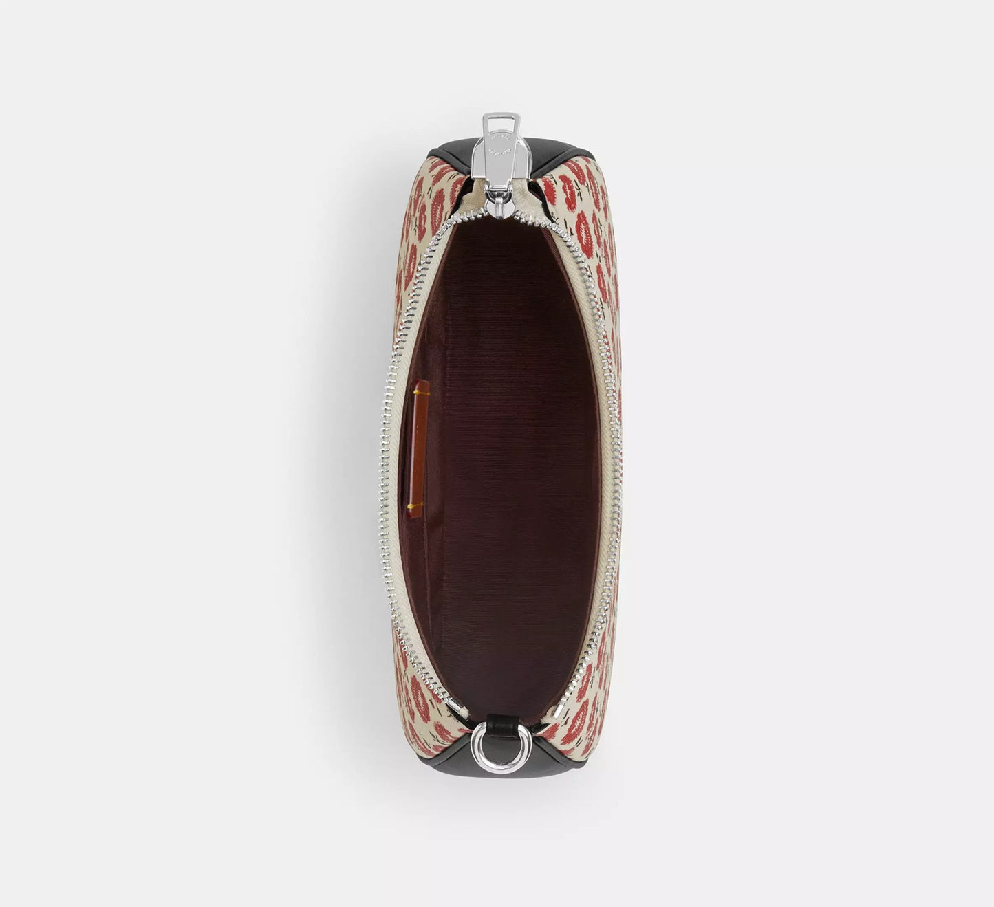 Teri Shoulder Bag With Floral Print Chalk Black Multi Coach