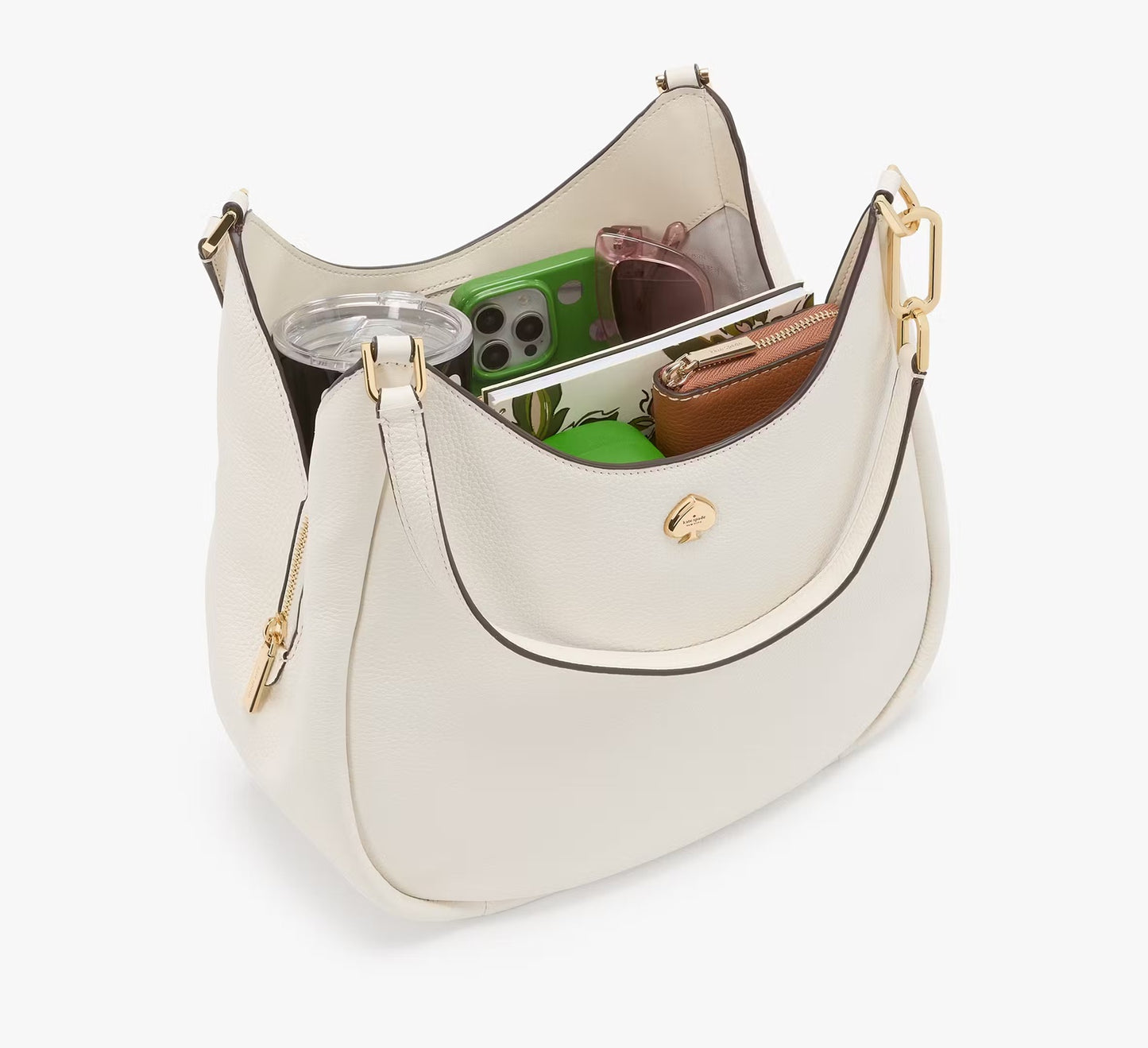 Kayla Large Triple Compartment Shoulder Bag Meringue Kate Spade