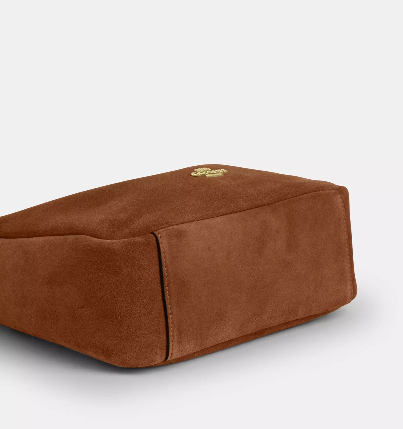 Hadley Convertible Crossbody Bag Suede Sienna Coach