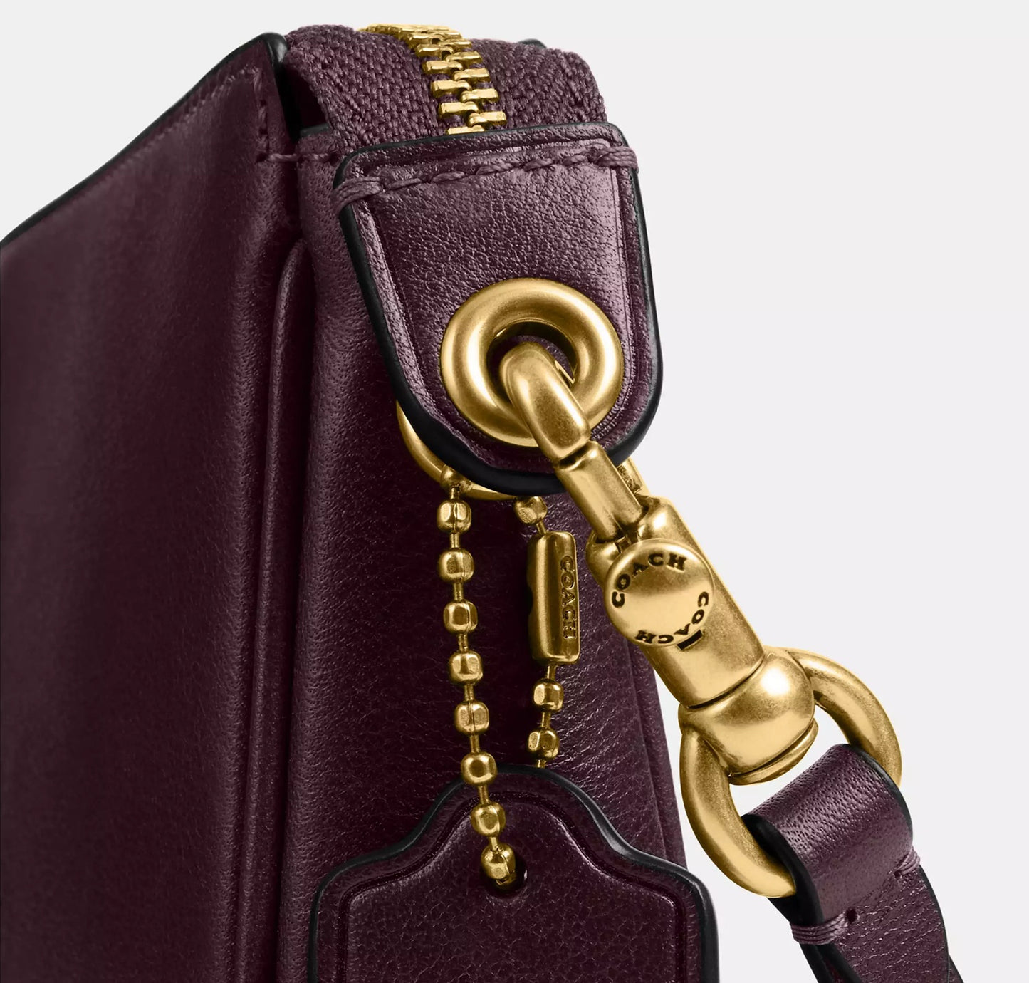 Plaza Bag Black Currant Coach