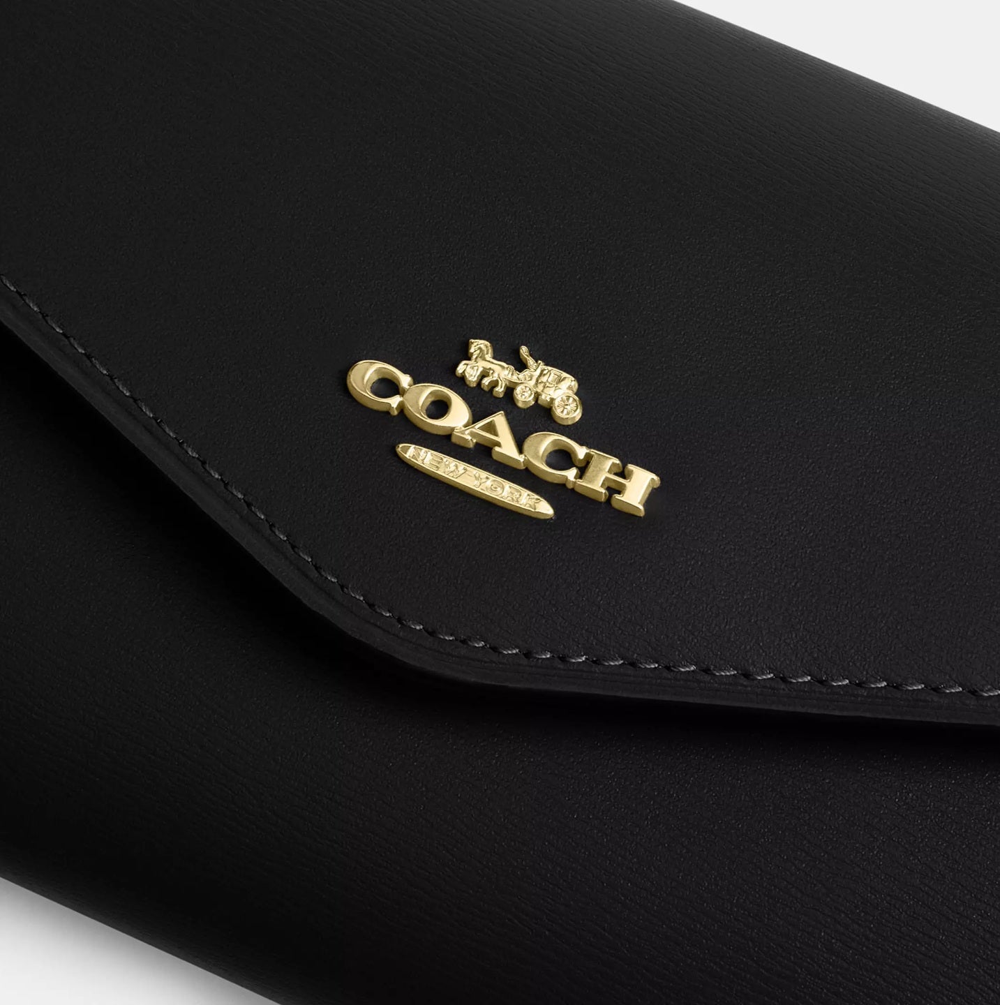 Klare Wallet With Chain Black Coach