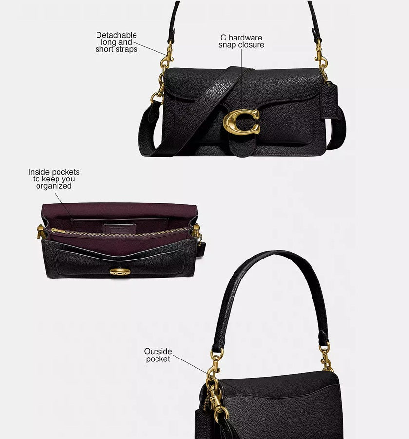 Tabby Shoulder Bag 26 Chalk Coach