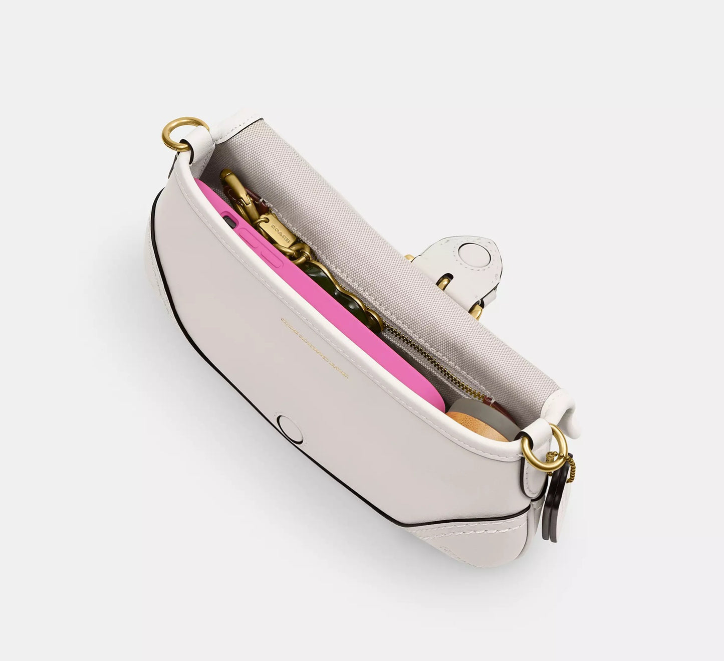 Soho Bag 25 Brass Chalk Coach