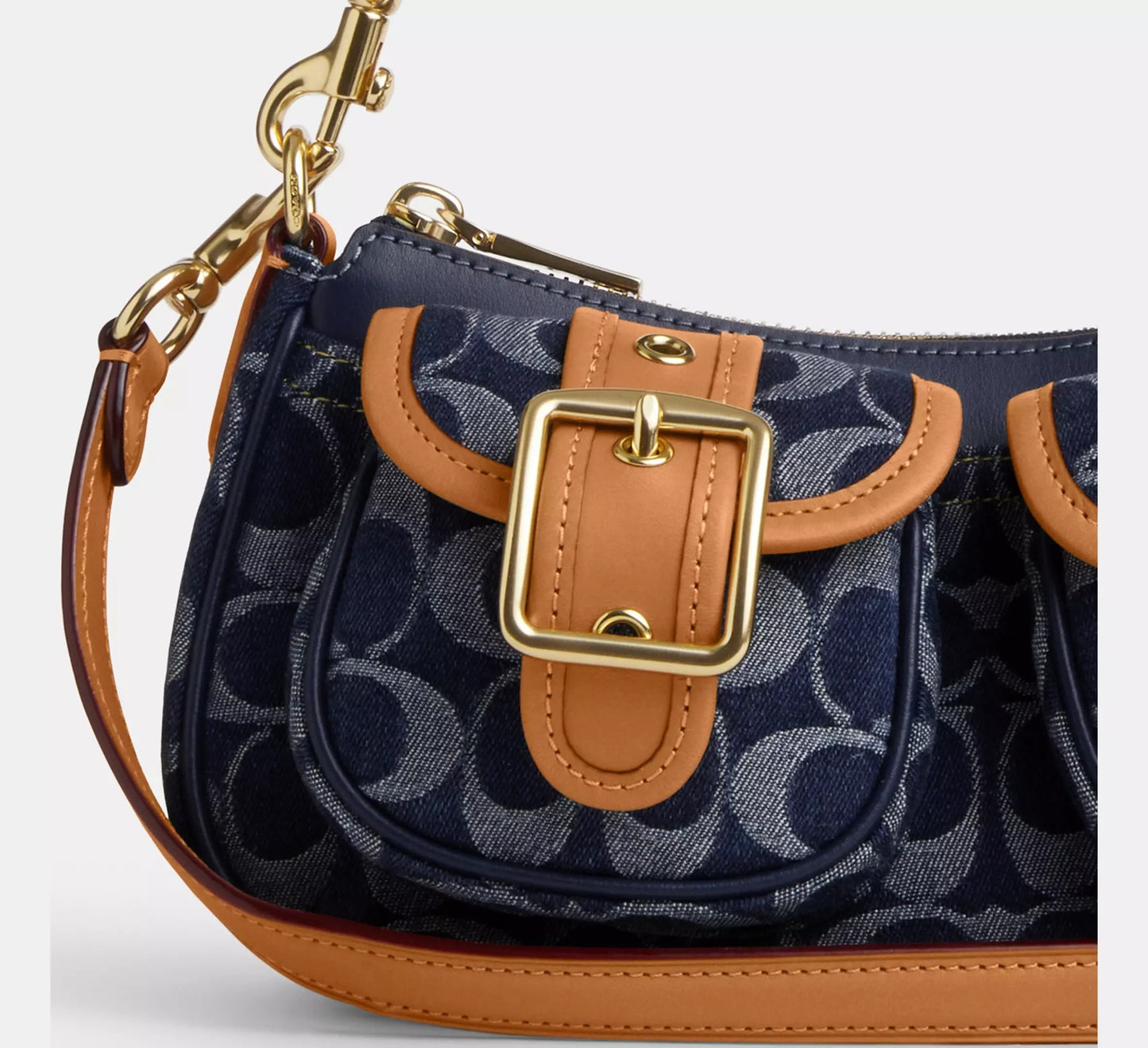 Ashton Bag In Signature Denim Natural Coach