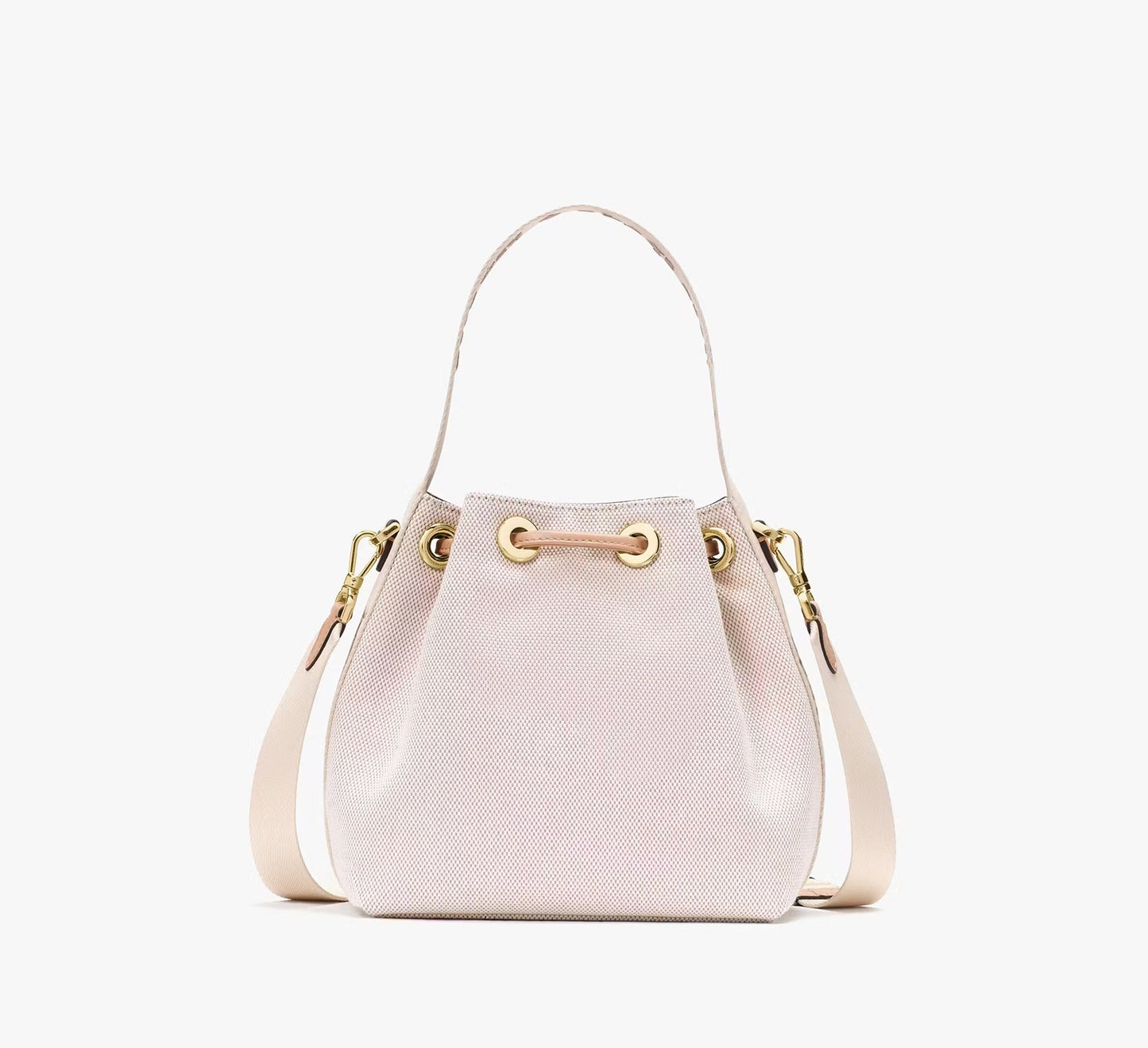 Kip Canvas Bucket Bag Light Fawn Multi Kate Spade