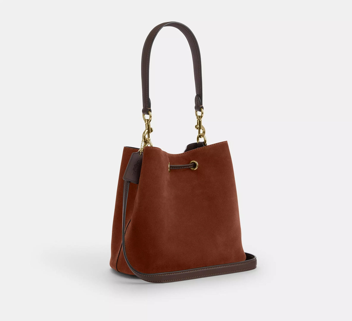 Rowan Bucket Bag Vintage Brown Coach