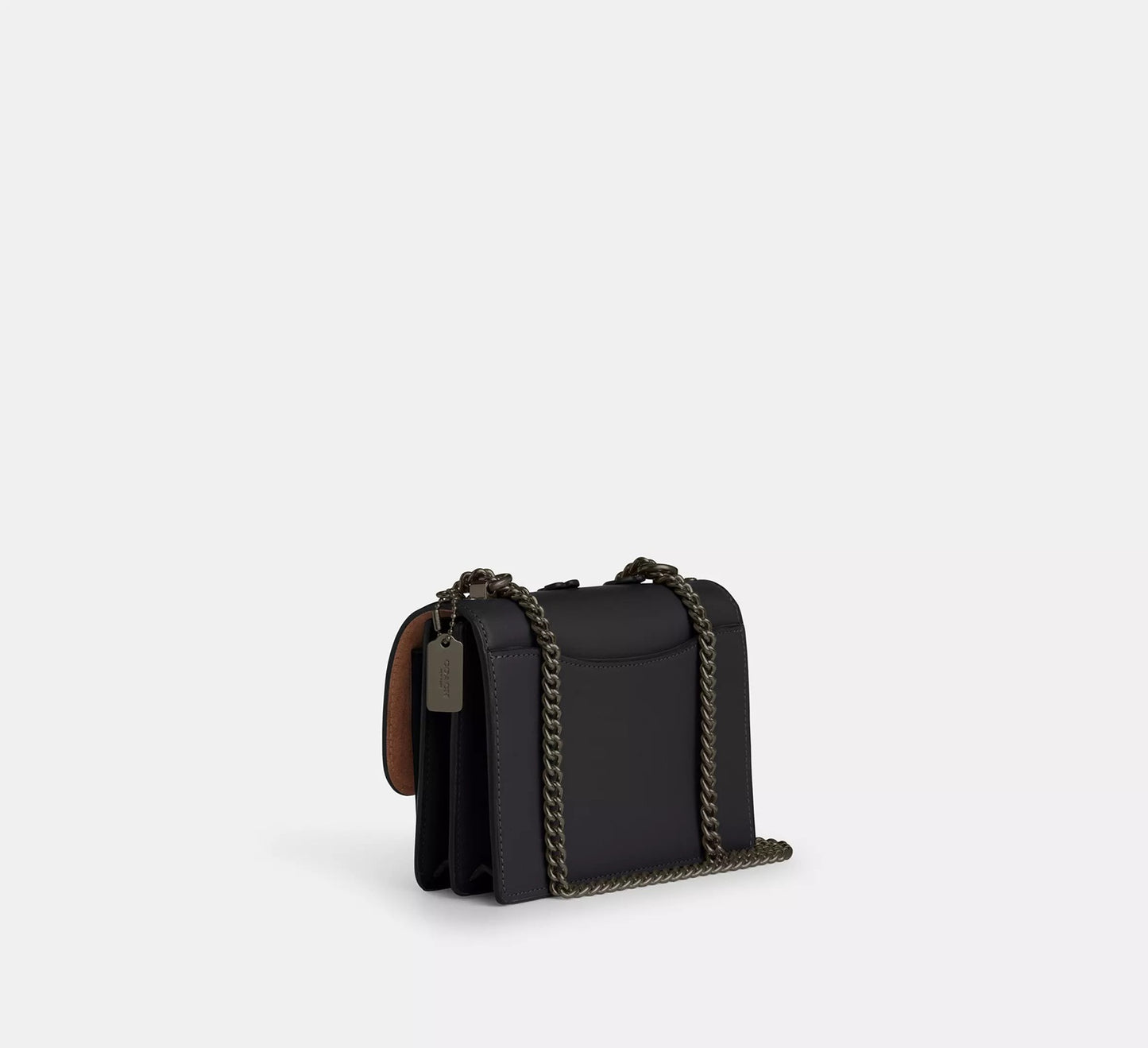 Mini Klare Crossbody Bag With Floral Applique Black Coach