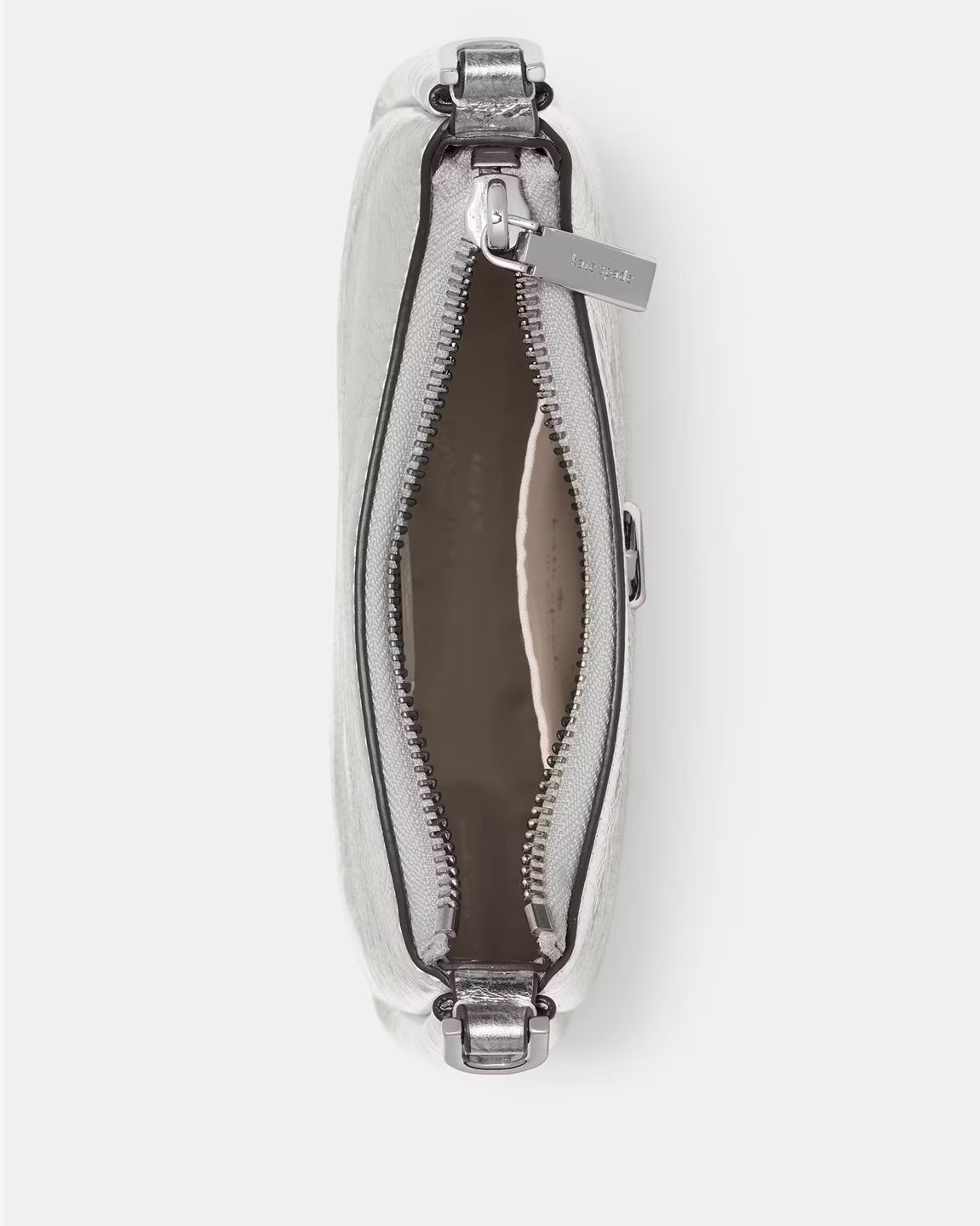 Kayla Small Swingpack Silver Kate Spade