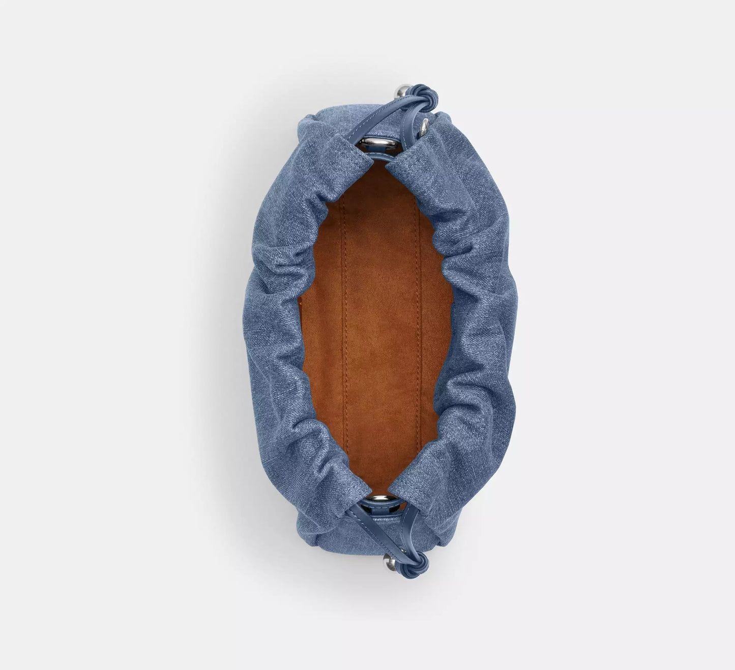 Faye Shoulder Bag Denim Indigo Coach