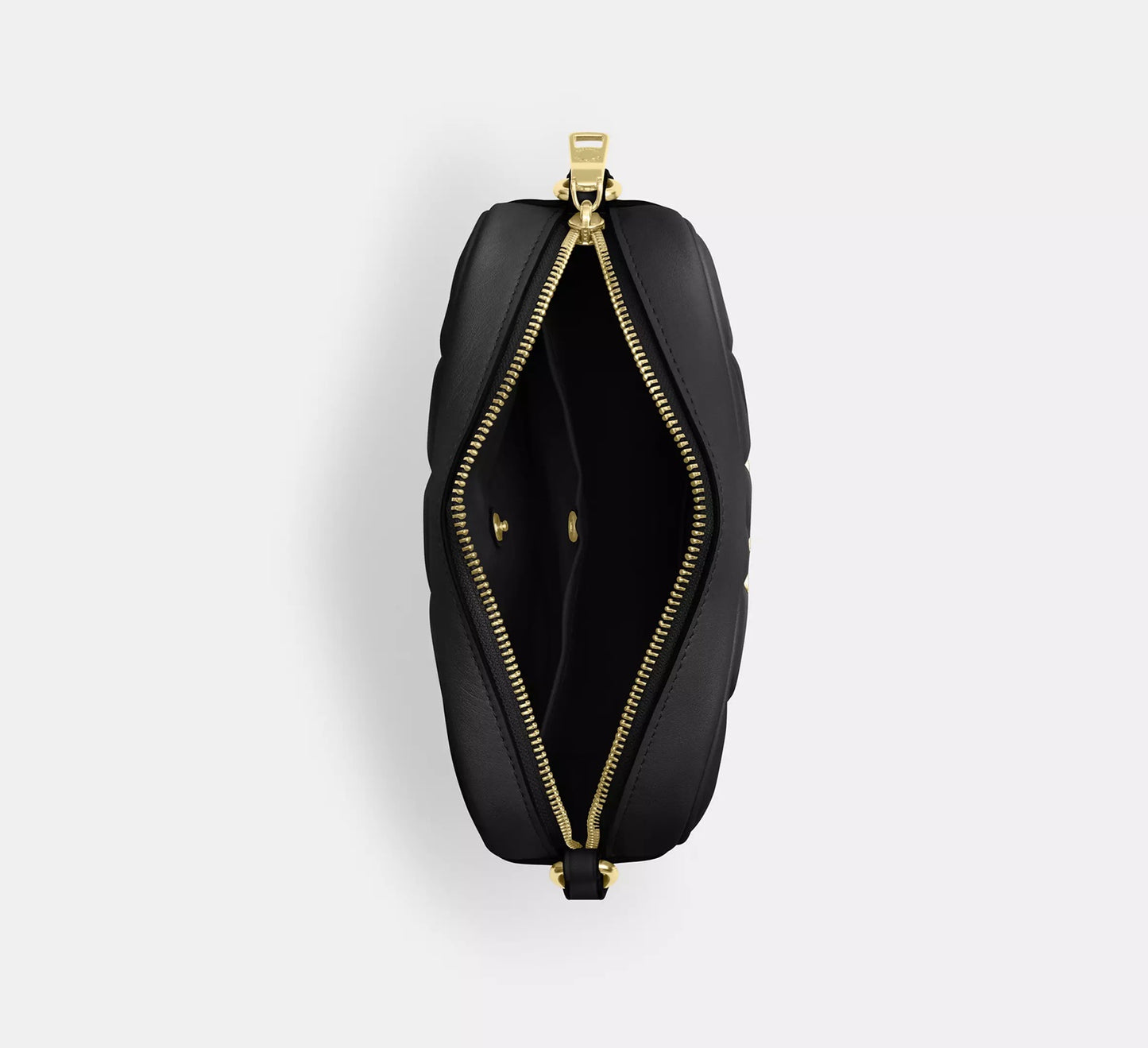 Mini Jamie Camera Bag With Quilting Black Coach