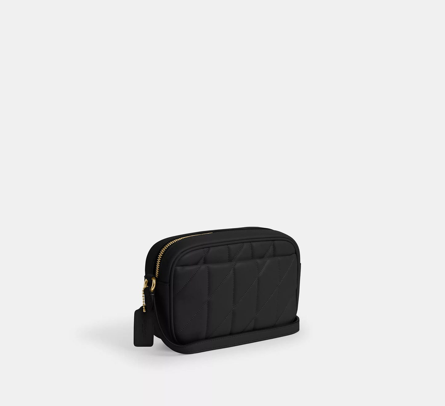 Mini Jamie Camera Bag With Quilting Black Coach