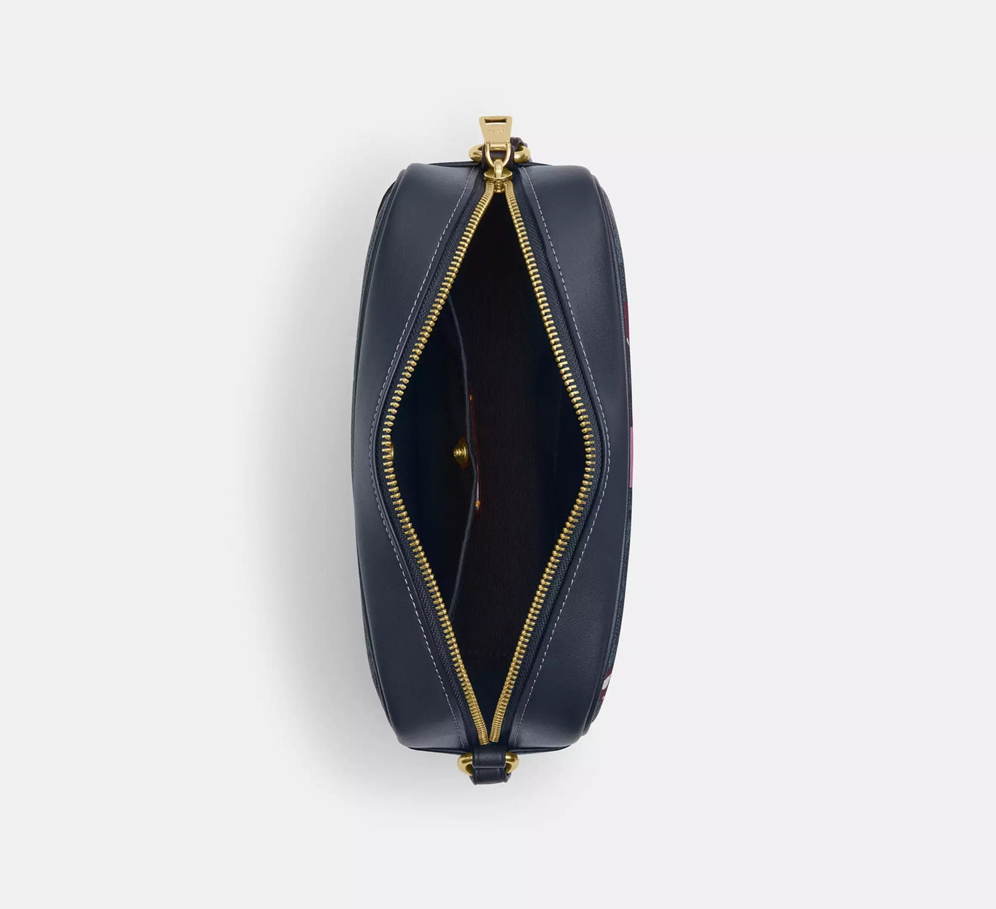 Jamie Camera Bag In Signature Canvas With Cherry Print Denim Multi Coach