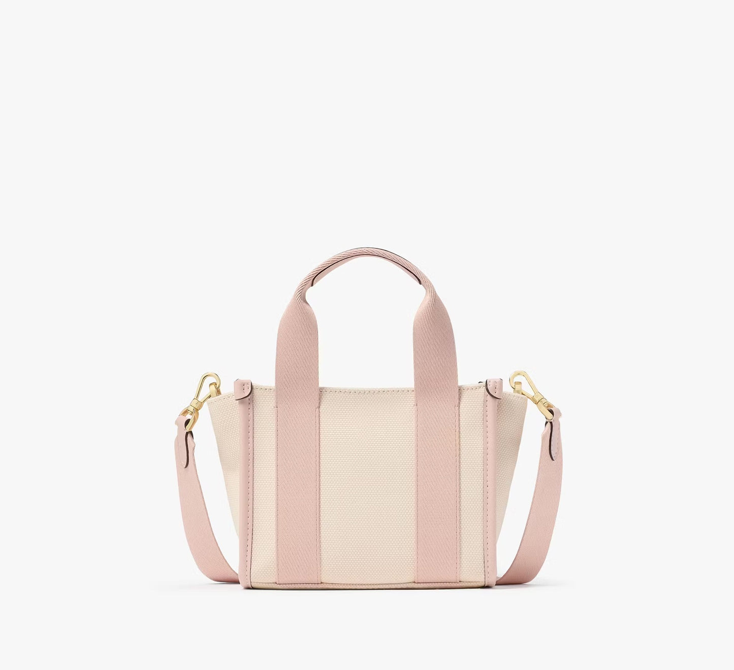 Kip Canvas Mini Tote Bag Rose Smoke Multi Kate Spade
